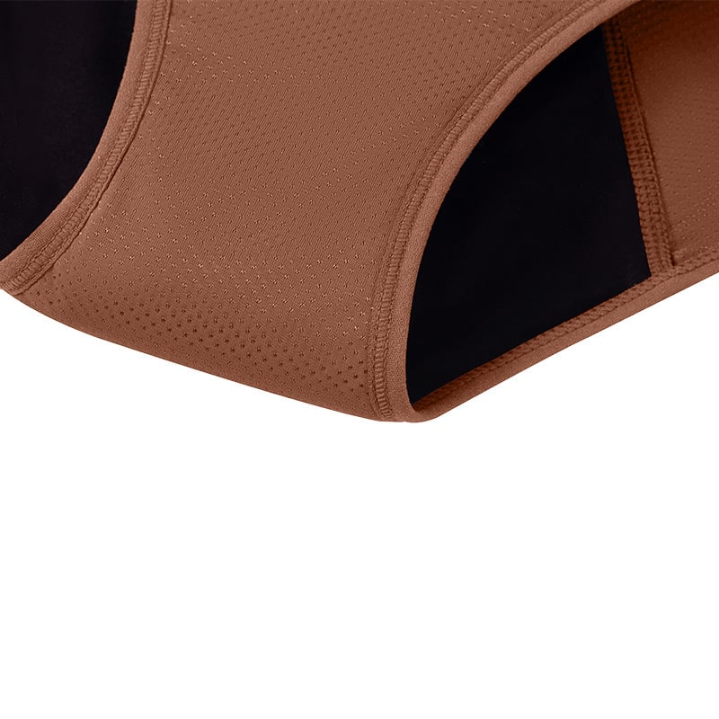 Three-layer women's underwear in multiple colors is available