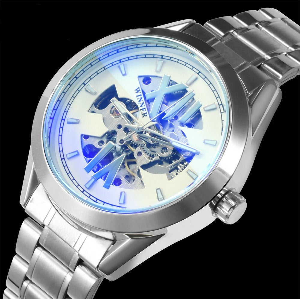 Men's Hollowed-out Waterproof Automatic Mechanical Watch