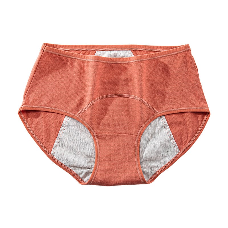 Ladies with mid-waist pure cotton underwear