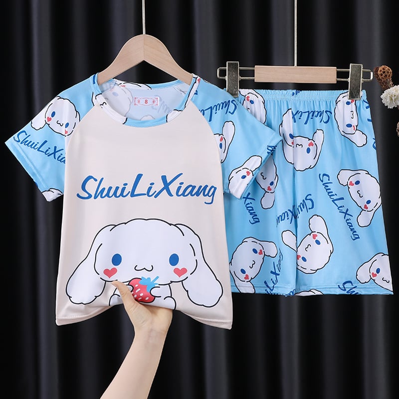 Cute cartoon girls' home clothes