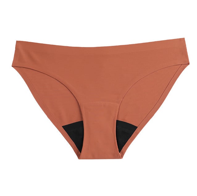 Printed low-rise menstrual pants