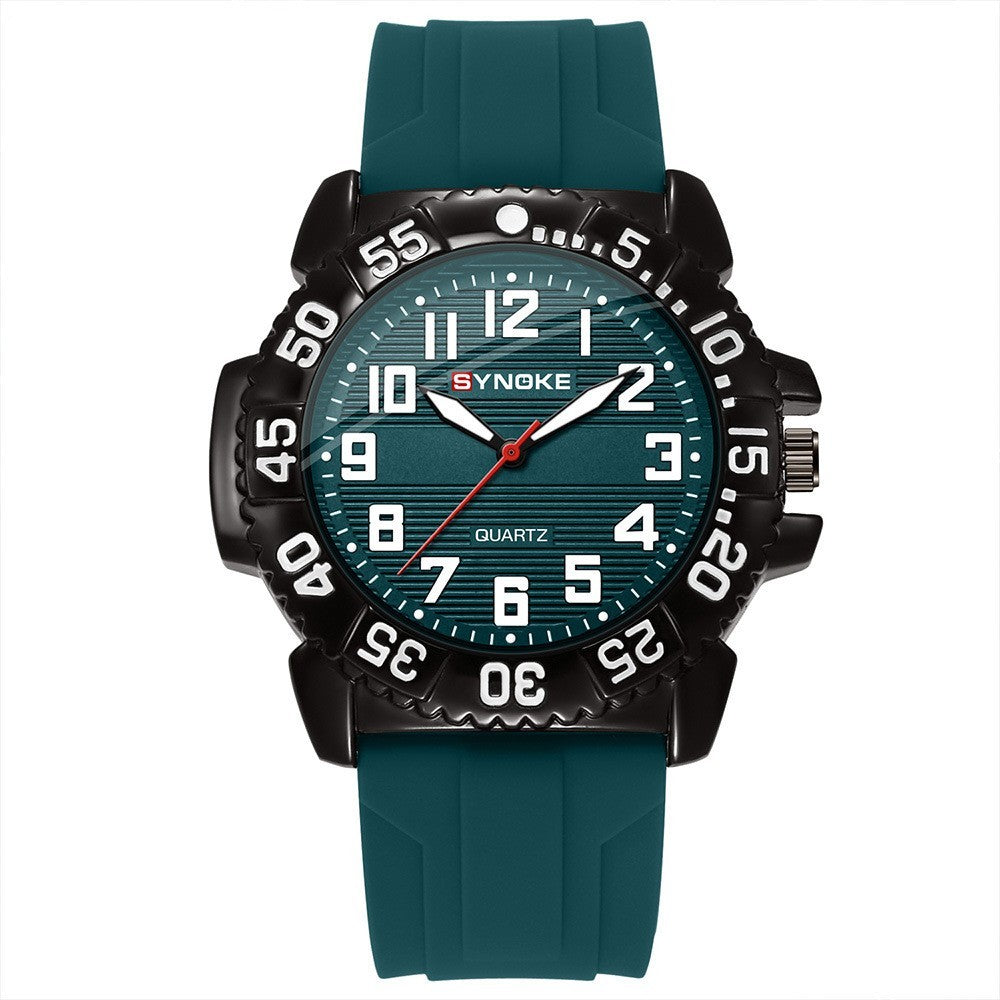 Retro Silicone Quartz Watch Fashion Student