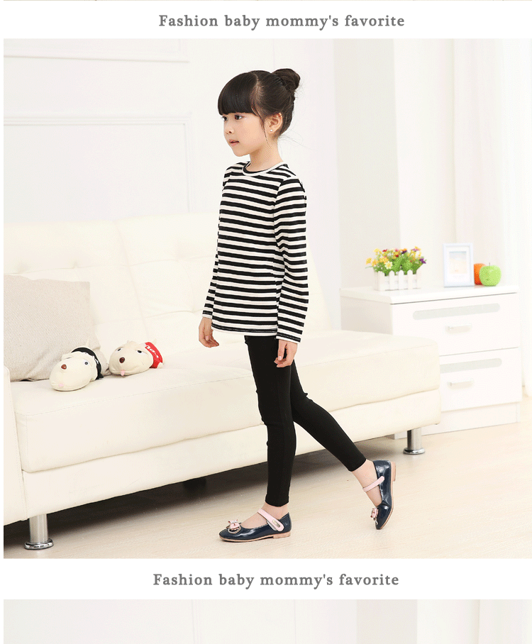 Girls' Stretch Slim-fit Leggings