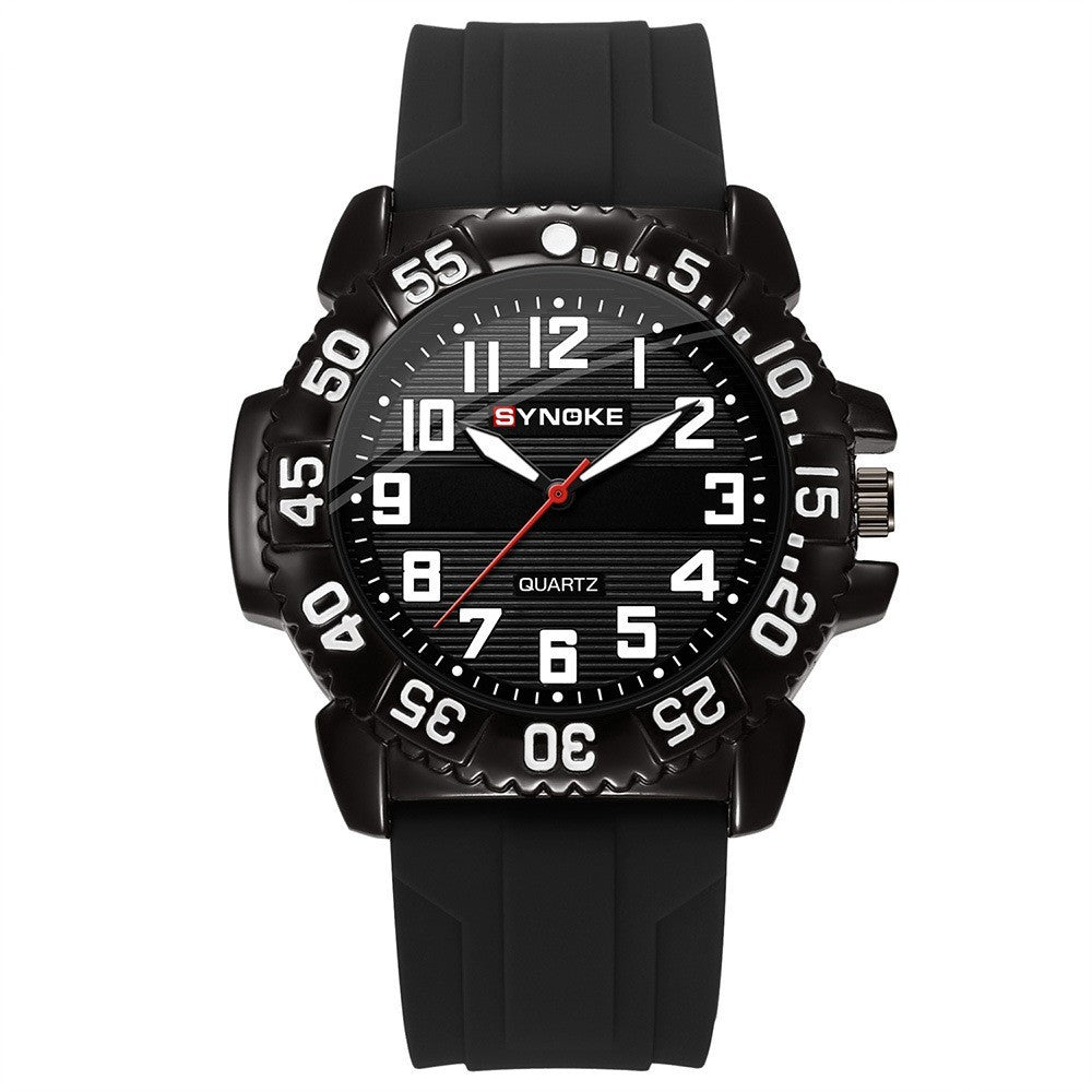 Retro Silicone Quartz Watch Fashion Student