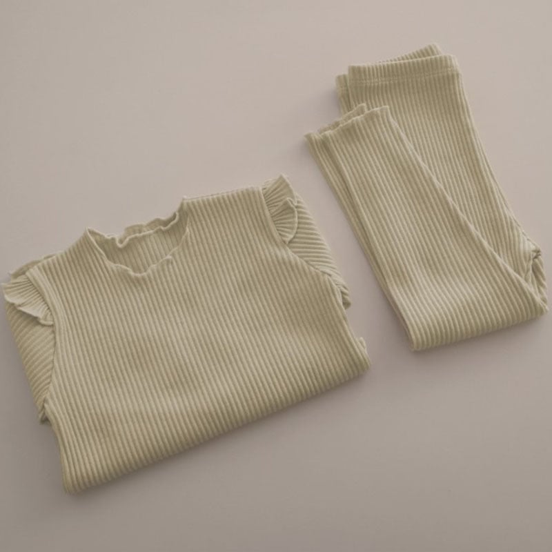 Cotton cratted soft pajamas and pajama pants set