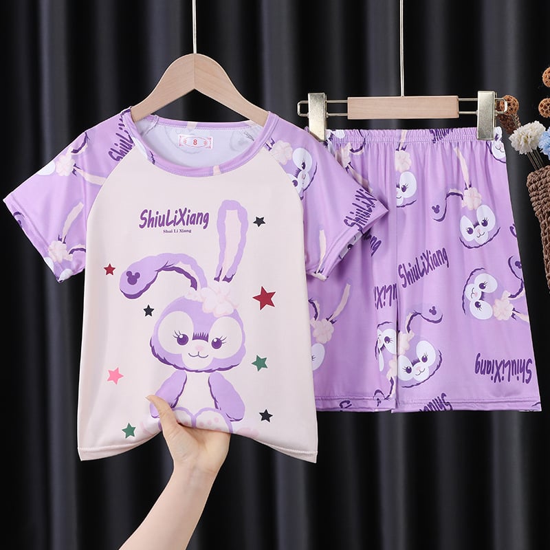 Cute cartoon girls' home clothes
