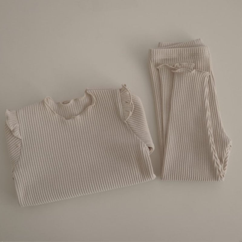 Cotton cratted soft pajamas and pajama pants set