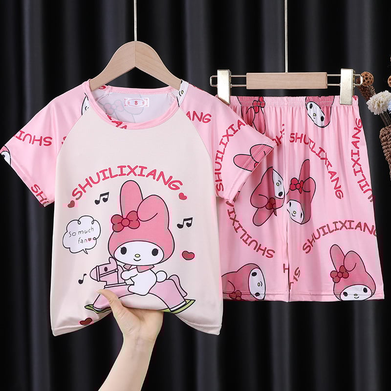 Cute cartoon girls' home clothes