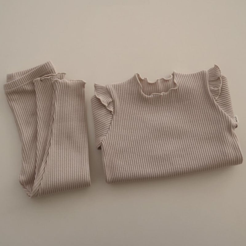 Cotton cratted soft pajamas and pajama pants set