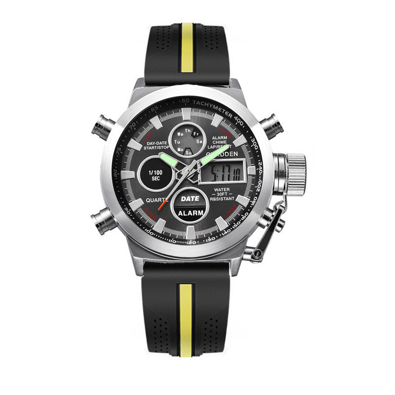 Men's Fashion Belt Multi-functional Watch