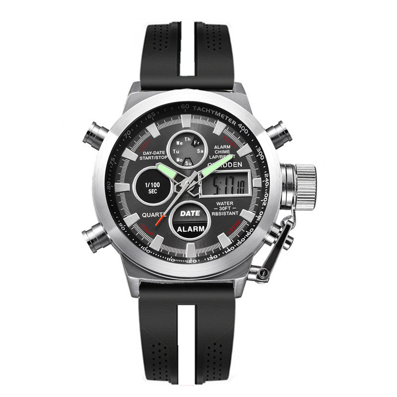 Men's Fashion Belt Multi-functional Watch