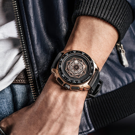 Men's Watch Sports Alloy Luminous Silicone