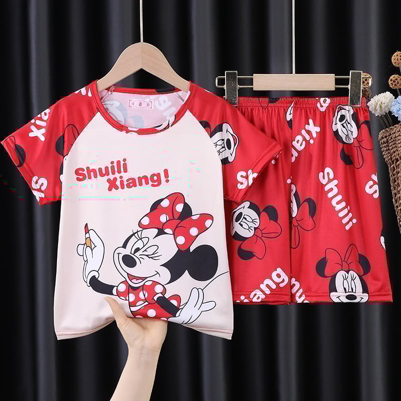 Cute cartoon girls' home clothes