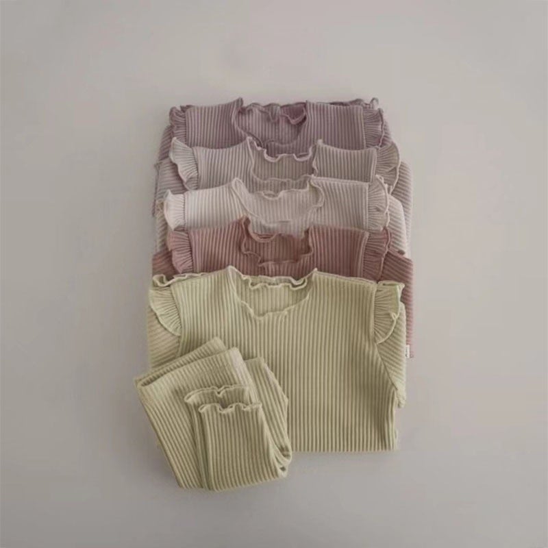 Cotton cratted soft pajamas and pajama pants set