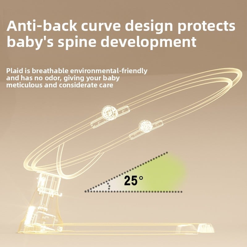 Baby rocking chair, a magic tool for soothing kids, baby sleeping lounge chair, and electric cradle for newborns