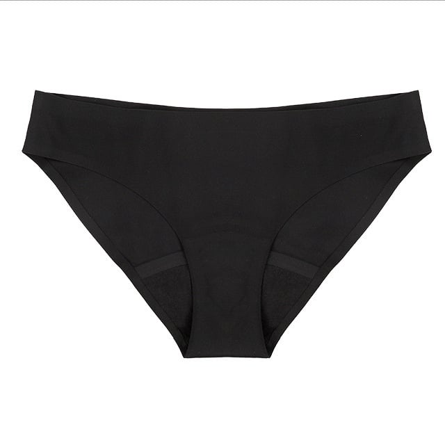 Printed low-rise menstrual pants