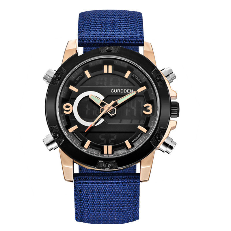 Men's Fashion Belt Multi-functional Watch