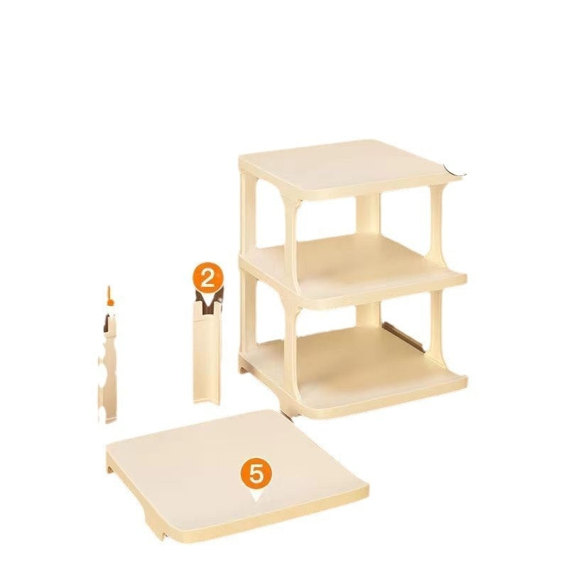 Simple Dust-proof Dormitory Multi-layer Storage Shoe Cabinet