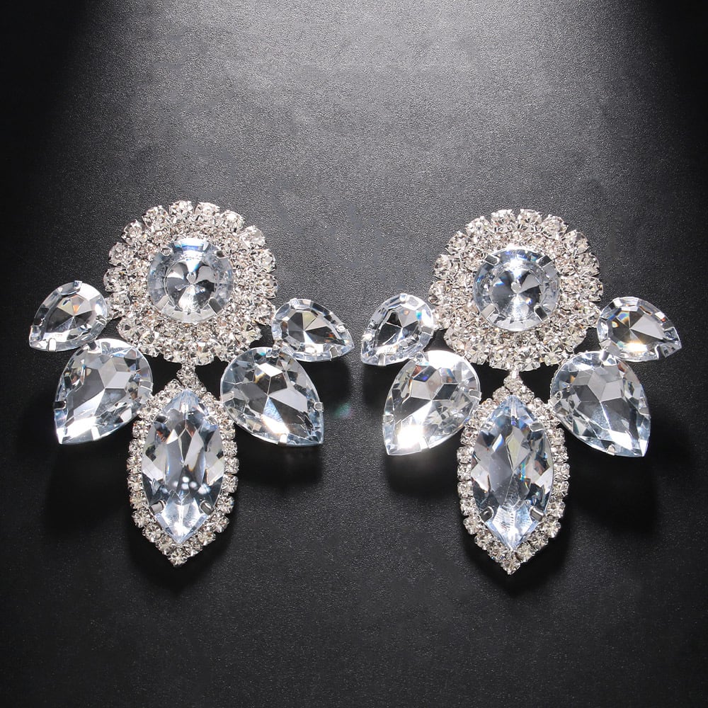 Rhinestone necklace set