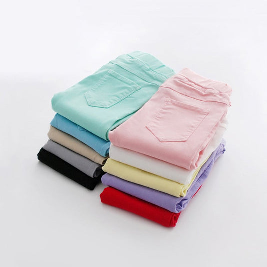 Girls' Stretch Slim-fit Leggings