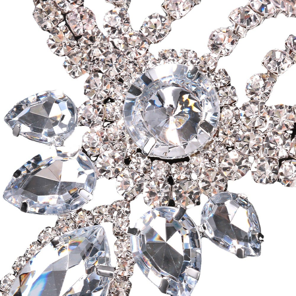 Rhinestone necklace set