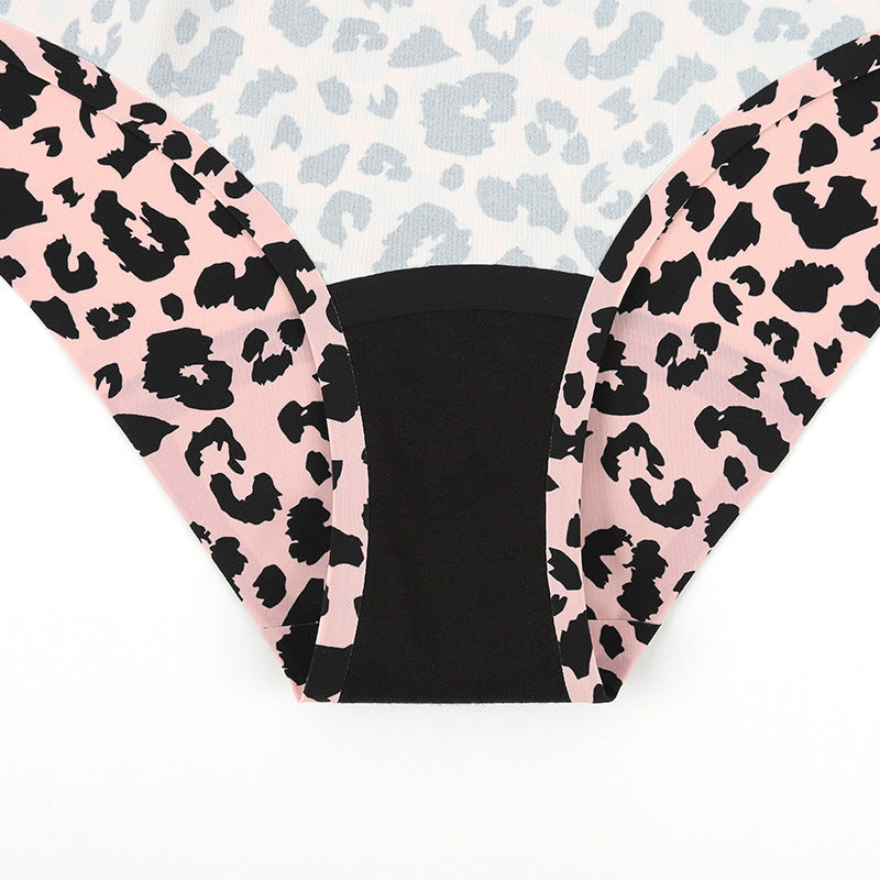 Printed low-rise menstrual pants