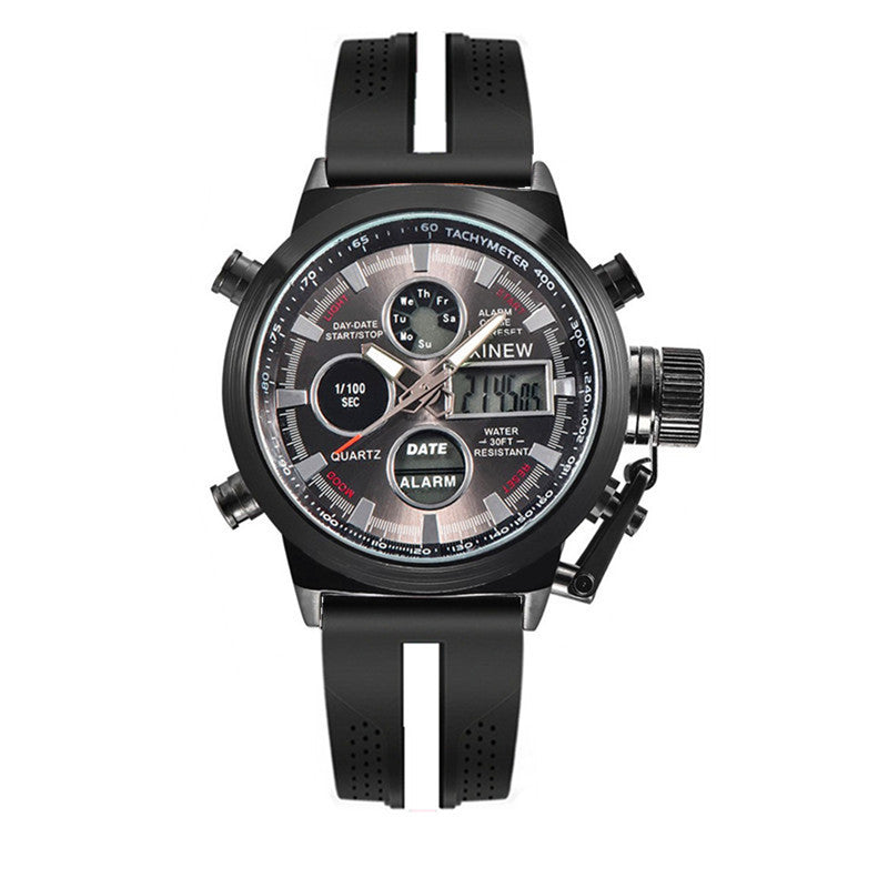 Men's Fashion Belt Multi-functional Watch